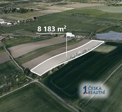 Prodej podílu pole, Mělník, 2045 m2