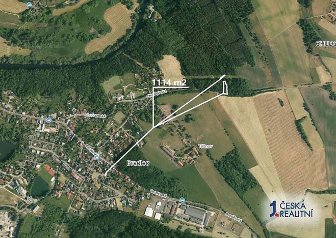 Prodej podílu zahrady, Bradlec, 371 m2