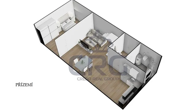 Pronájem bytu 2+1, Rostěnice-Zvonovice, 64 m2