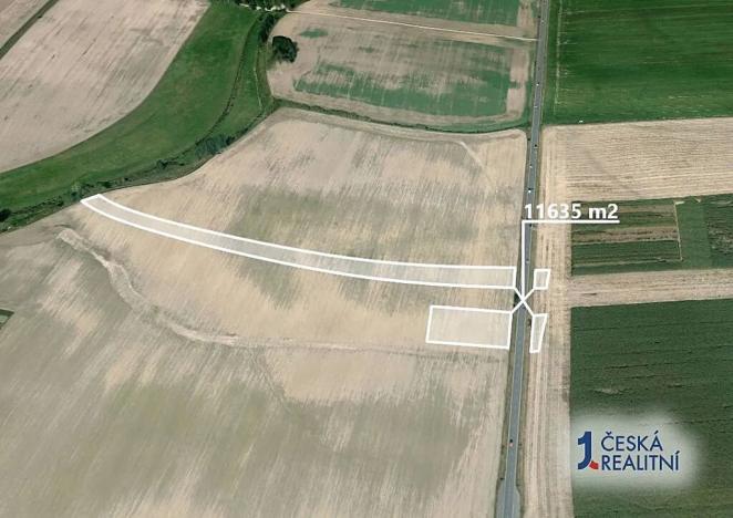 Prodej podílu pole, Vlkava, 6787 m2