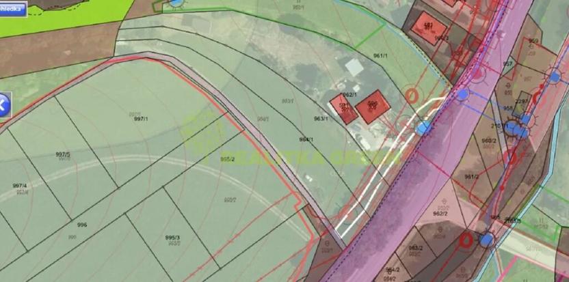 Prodej pozemku pro bydlení, Lhota u Vsetína, 982 m2