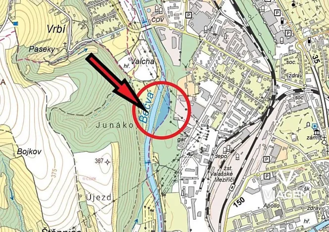 Prodej podílu pozemku pro bydlení, Poličná, 7450 m2