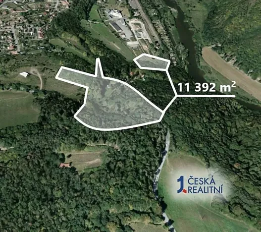 Prodej podílu zahrady, Roztoky, 8625 m2