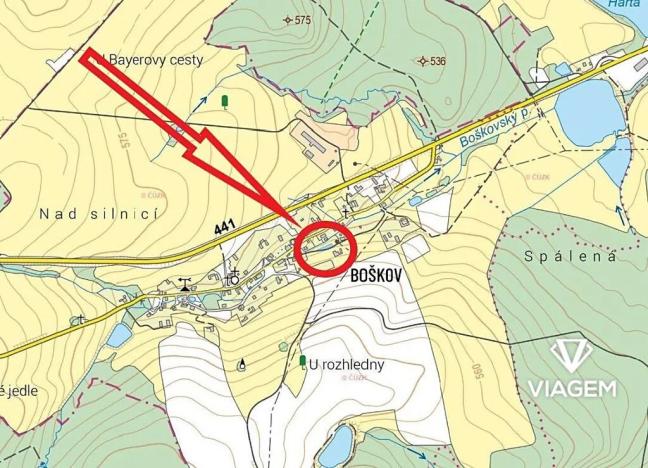 Prodej podílu zahrady, Potštát, 344 m2