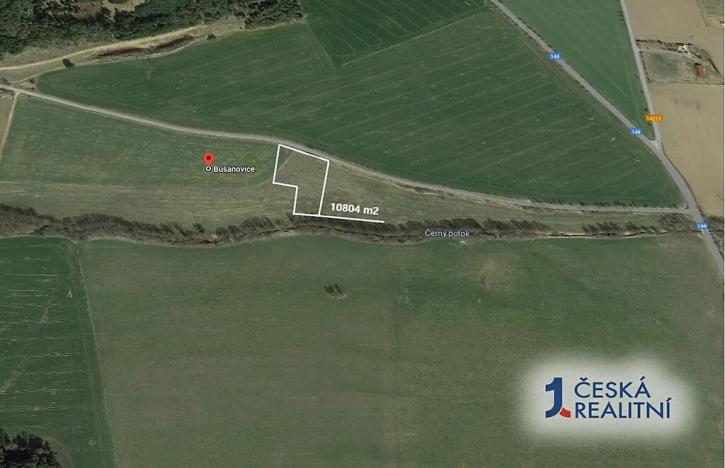 Prodej podílu pole, Bušanovice, 540 m2