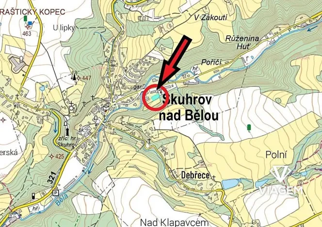 Prodej podílu zahrady, Skuhrov nad Bělou, 142 m2