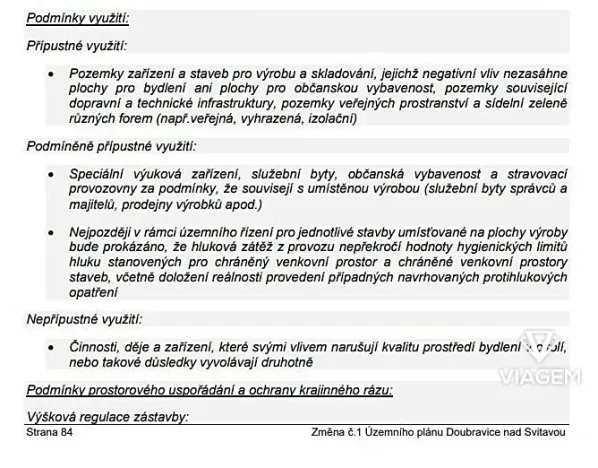 Prodej komerčního pozemku, Doubravice nad Svitavou, 448 m2