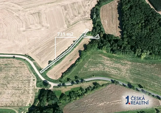 Prodej pole, Tuchořice, 731 m2