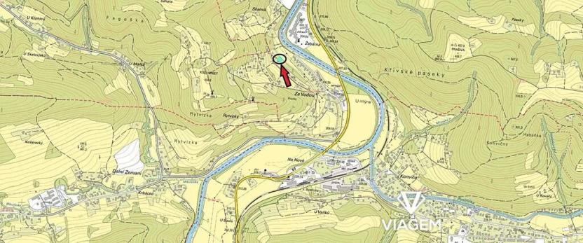 Prodej zahrady, Jarcová, 905 m2