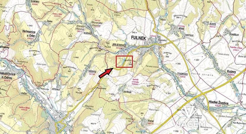 Prodej podílu pole, Fulnek, 13025 m2