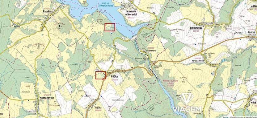 Prodej podílu pole, Bílčice, 1132 m2