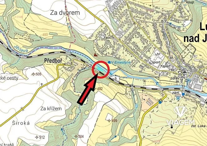 Prodej podílu zahrady, Luka nad Jihlavou, 313 m2