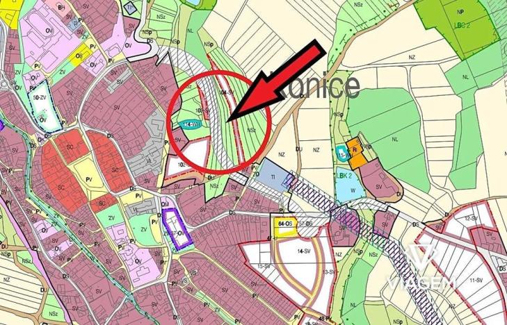 Prodej podílu pole, Konice, 718 m2