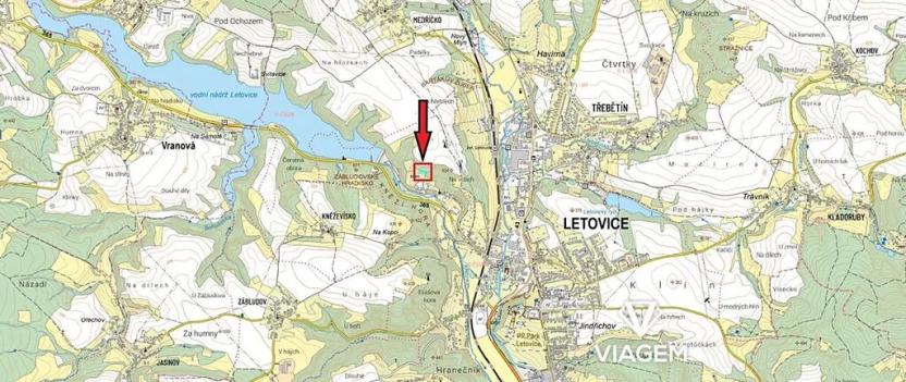 Prodej podílu pole, Letovice, 1550 m2