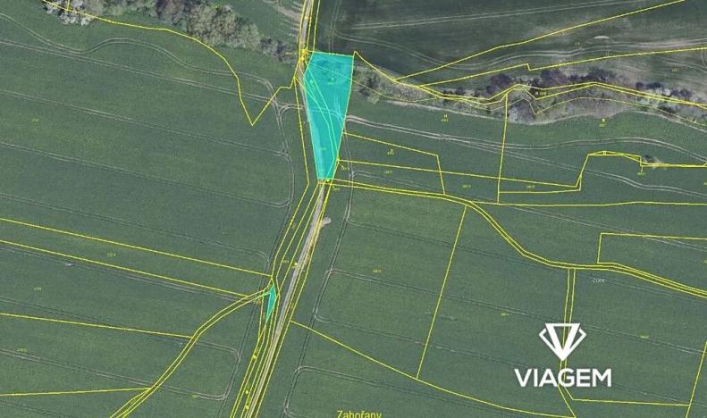 Prodej podílu pole, Zahořany, 1321 m2