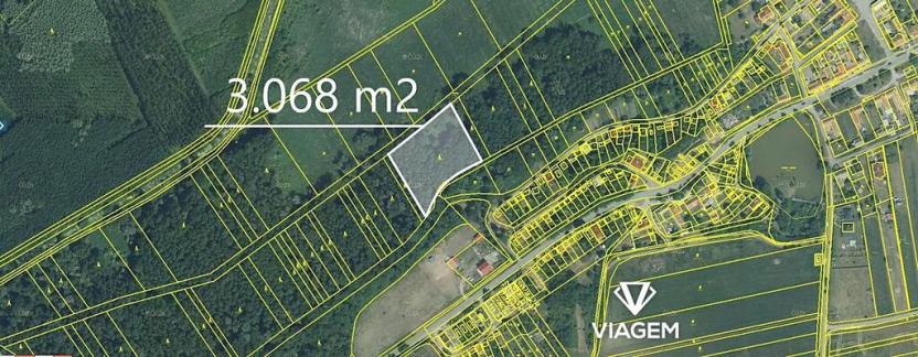 Prodej podílu lesa, Brod nad Dyjí, 3068 m2