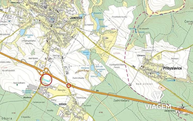 Prodej podílu pole, Velká Bíteš, 316 m2