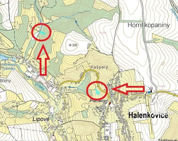 Prodej podílu zahrady, Halenkovice, 1171 m2