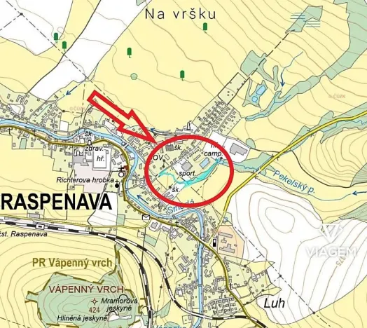 Prodej podílu pole, Raspenava, 981 m2