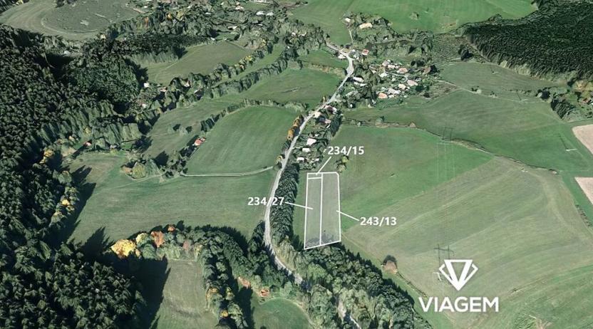 Prodej podílu pole, Horní Bradlo, 679 m2