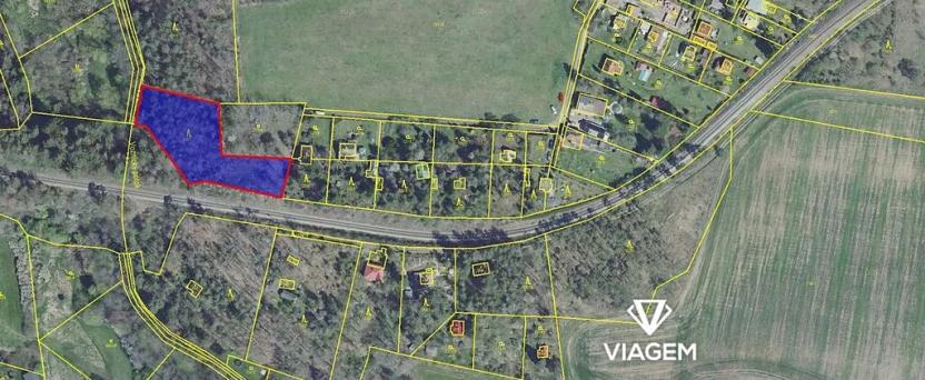 Prodej podílu lesa, Malá Hraštice, 598 m2