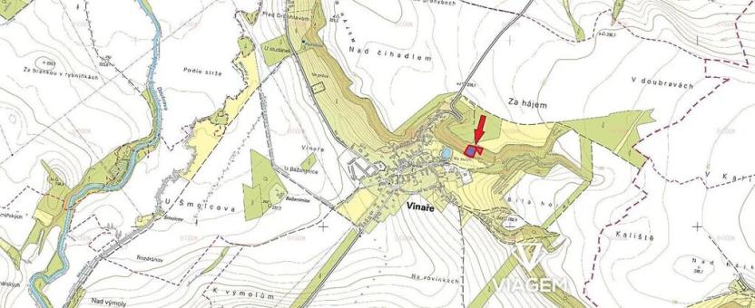 Prodej lesa, Vinaře, 3482 m2
