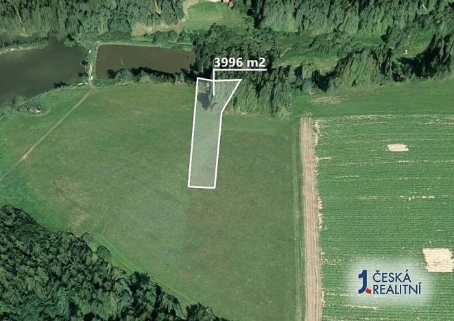 Prodej podílu pole, Psárov, 499 m2