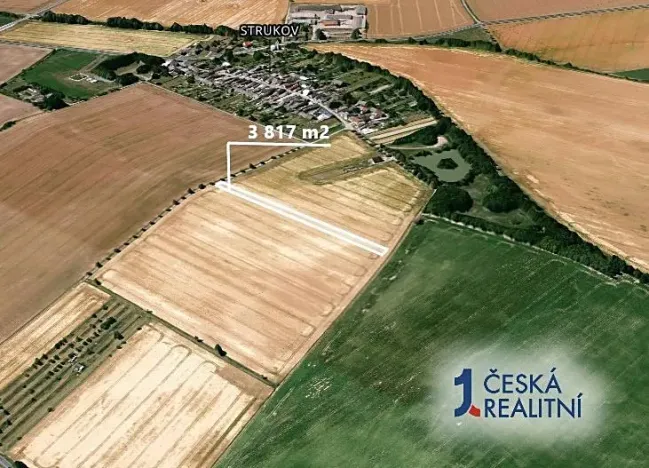 Prodej podílu pole, Strukov, 424 m2