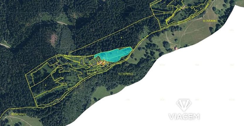 Prodej podílu zahrady, Bílá, 2420 m2