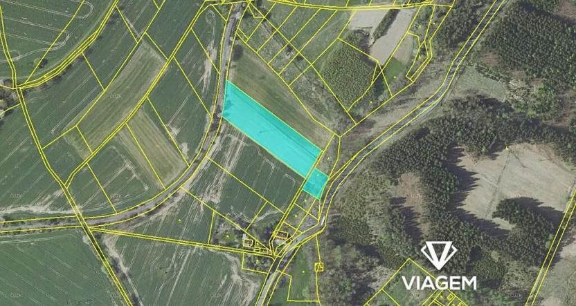 Prodej podílu pole, Velké Popovice, 1830 m2