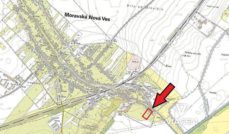 Prodej podílu zahrady, Moravská Nová Ves, 54 m2