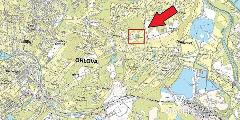 Prodej podílu pole, Doubrava, 537 m2