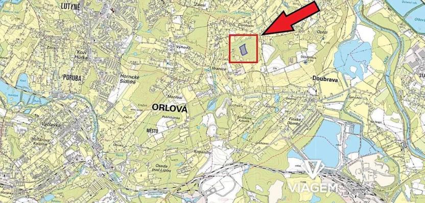 Prodej podílu lesa, Doubrava, 1081 m2