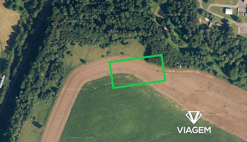 Prodej podílu pole, Těchonín, 788 m2