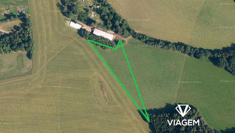 Prodej podílu pole, Těchonín, 986 m2