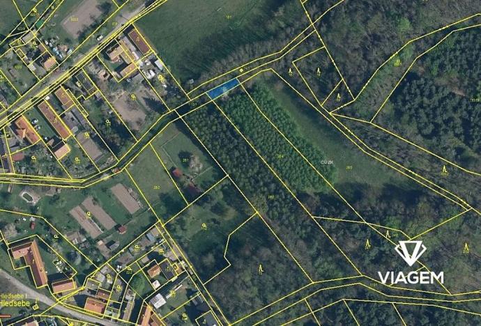 Prodej podílu lesa, Lhotka, 4907 m2