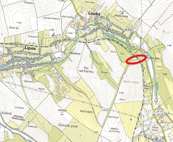 Prodej podílu zahrady, Velká nad Veličkou, 352 m2