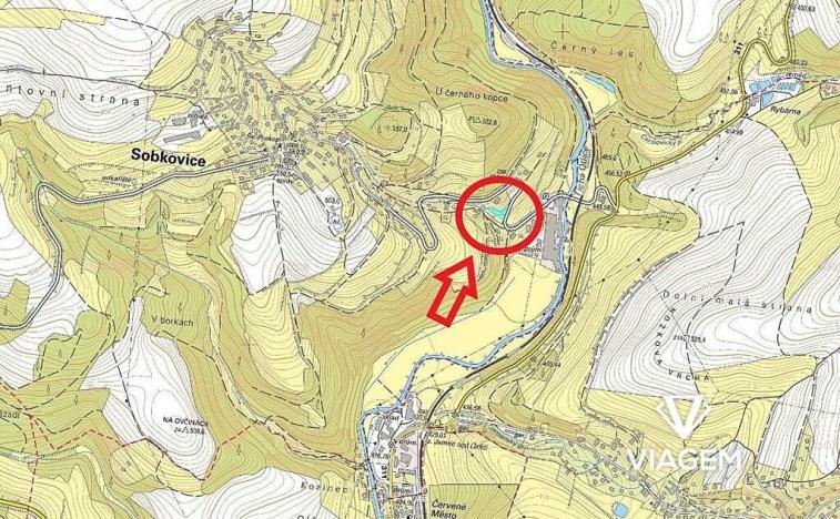 Prodej podílu zahrady, Sobkovice, 370 m2