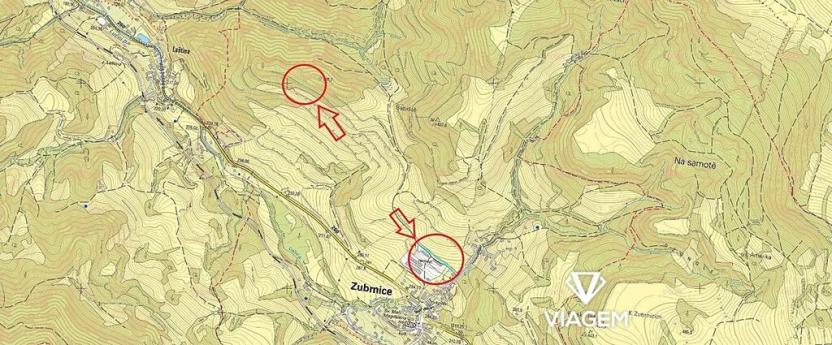 Prodej podílu pole, Zubrnice, 316 m2