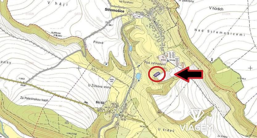 Prodej podílu lesa, Střemošice, 326 m2