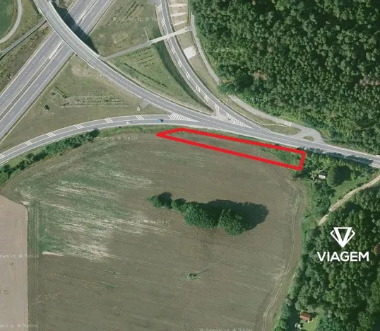 Prodej podílu pole, Veselí nad Lužnicí, 631 m2