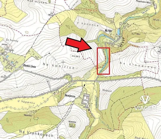 Prodej podílu pozemku, Louňovice, Zahrádky, 78 m2