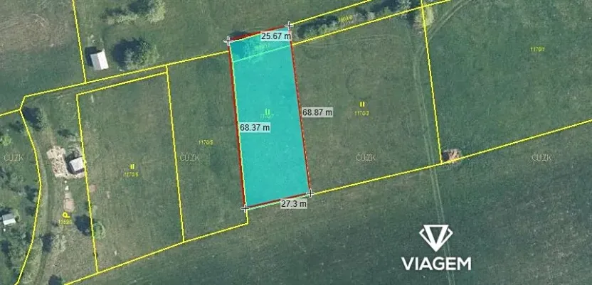 Prodej podílu pozemku pro bydlení, Dlouhá Třebová, 109 m2