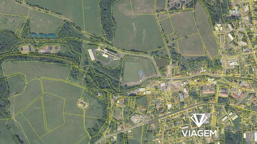 Prodej lesa, Česká Kamenice, 1247 m2