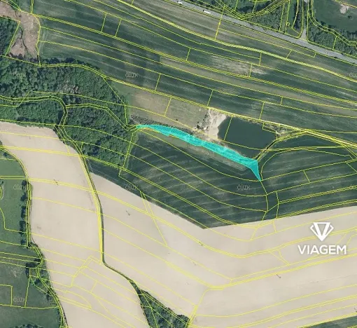 Prodej podílu pole, Čestice, 1330 m2
