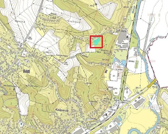 Prodej lesa, Náchod, 3493 m2