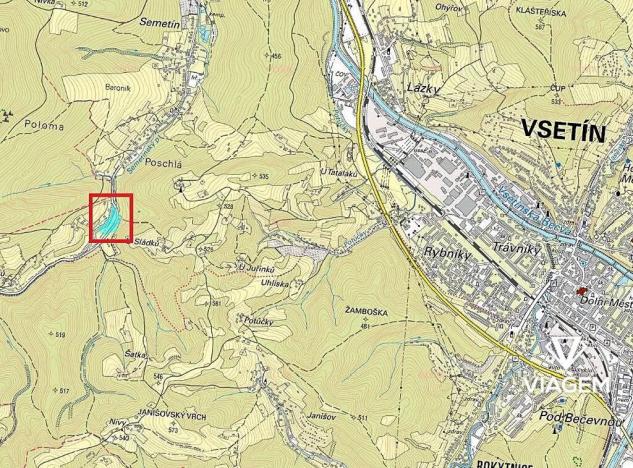 Prodej podílu pole, Vsetín, 4861 m2
