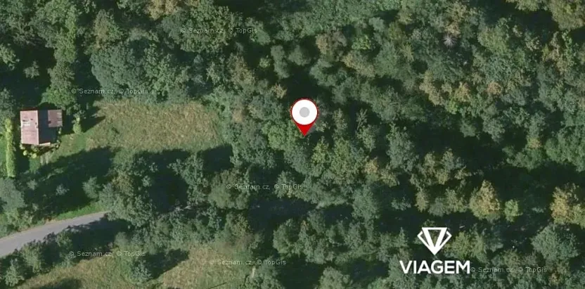 Prodej podílu lesa, Trojanovice, 619 m2