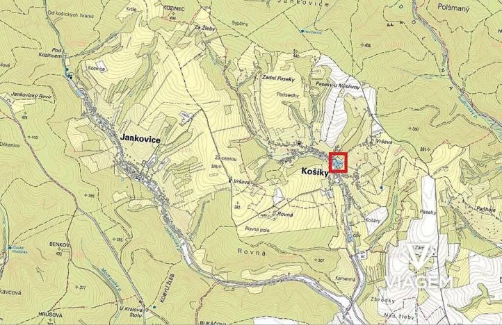 Prodej podílu pole, Košíky, 814 m2