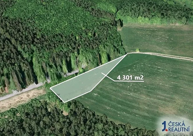 Prodej pole, Buková, 4301 m2